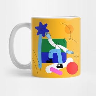 Colorful Ilustration Art Mug